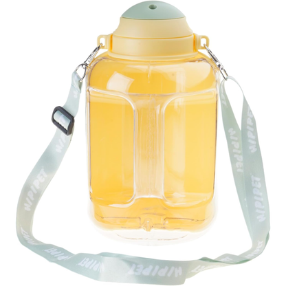 botella de agua portátil 2 en 1 para mascotas