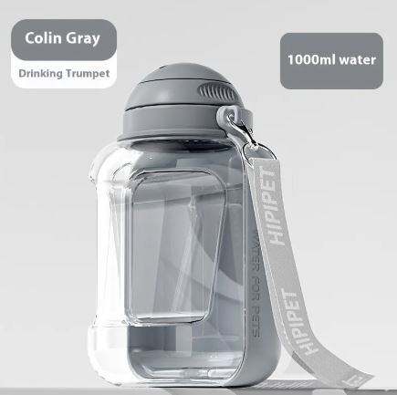 botella portátil 1000ml agua